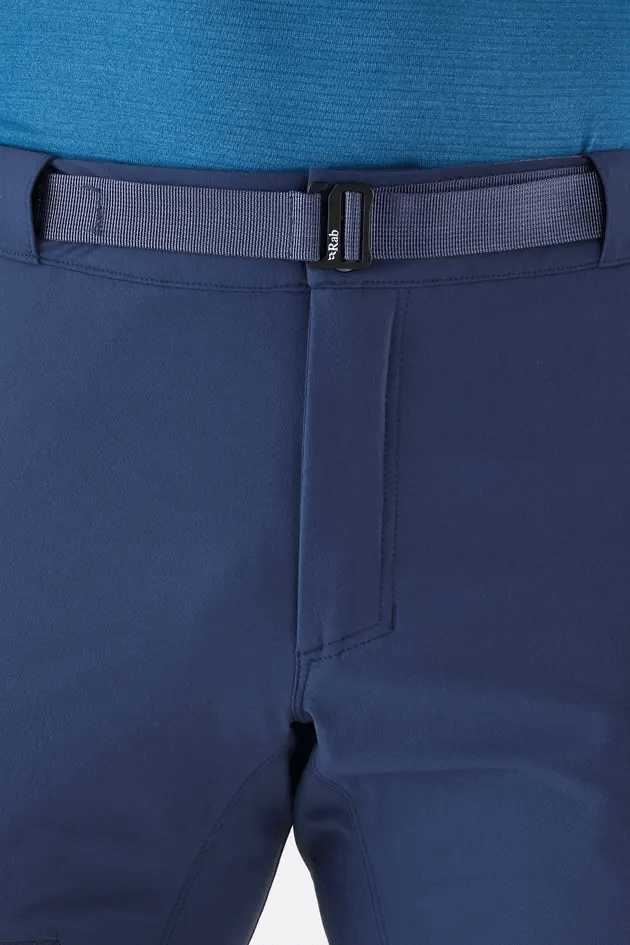Rab 防潑水彈性軟殼長褲 男 深墨藍 Incline AS Softshell Pants